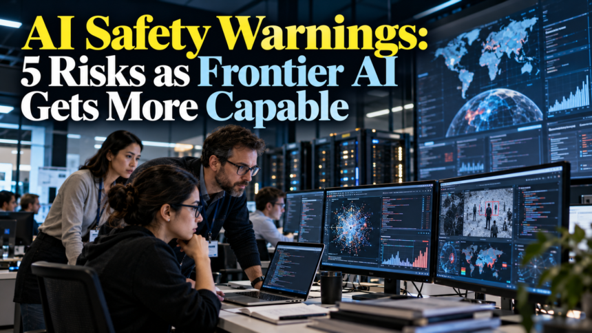 AI safety warnings: 5 risks as frontier AI gets more capable