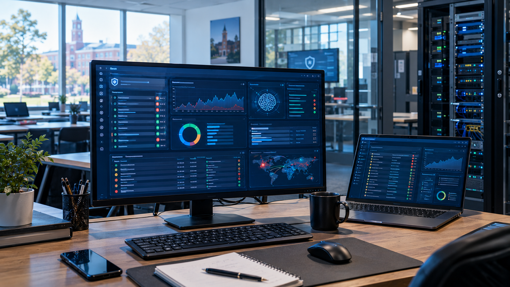 AI EdTech cybersecurity protecting sensitive student data from unauthorized access