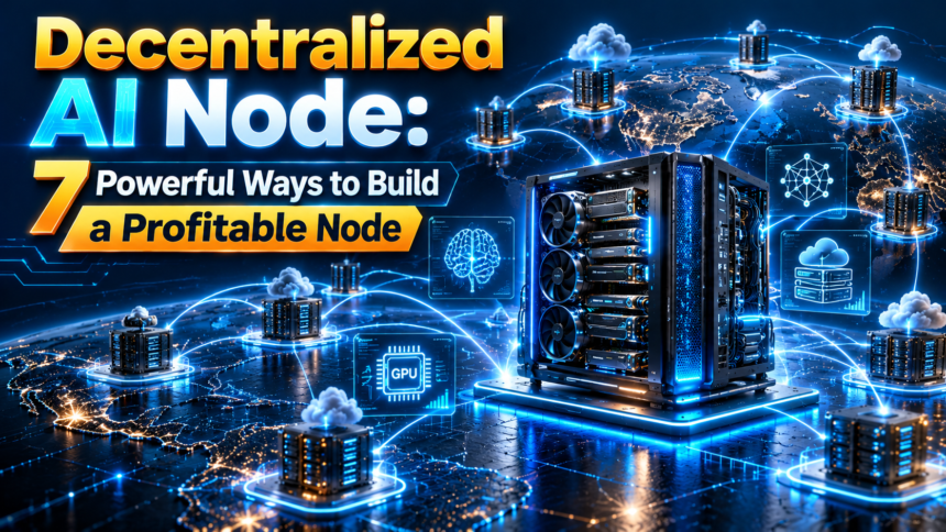 Decentralized AI node with GPU infrastructure for distributed AI compute