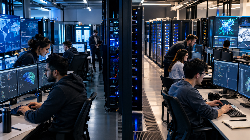 AI 2027 Explained: geopolitical race between advanced AI research and computing systems