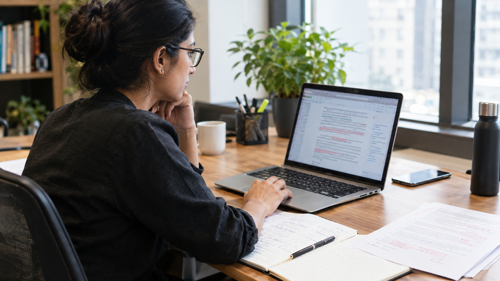 LLM Writing workflow for creating natural and human-like AI content